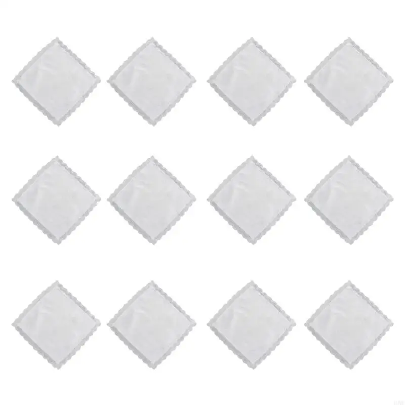 49MF 12LOTS أوروبا منديل الزفاف أنماط زهرة الأزهار منديل #2