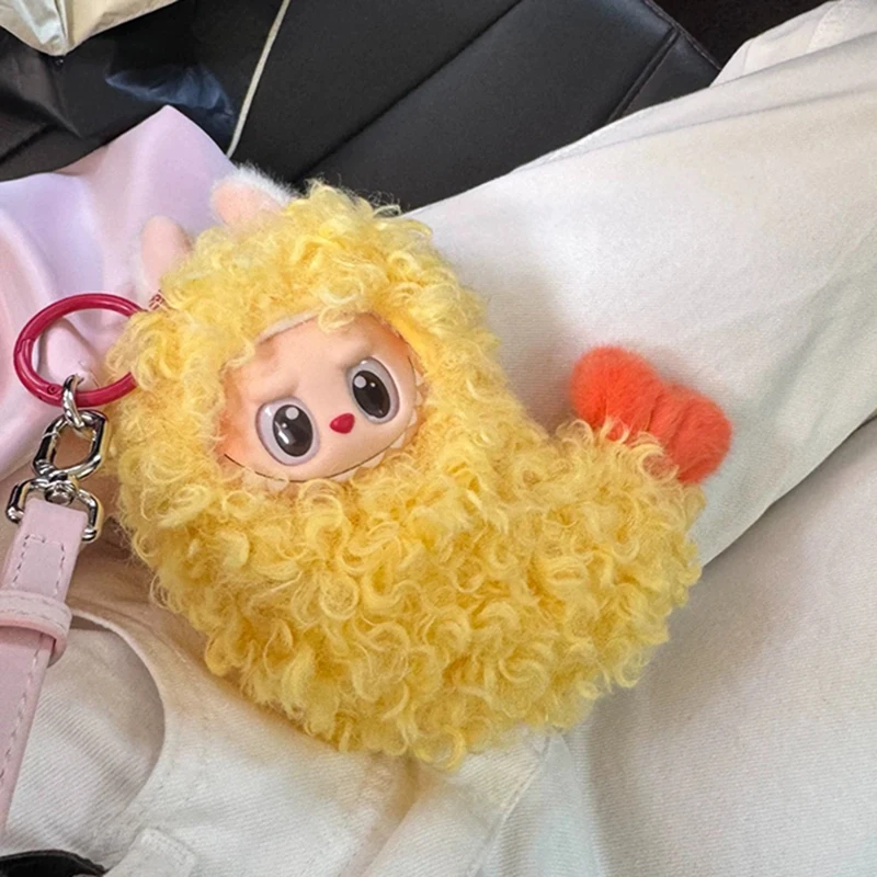 High Quality Labubu The Monsters Wacky Mart Hanger Card Same Clothes Labubu Shrimp Fry Clothes