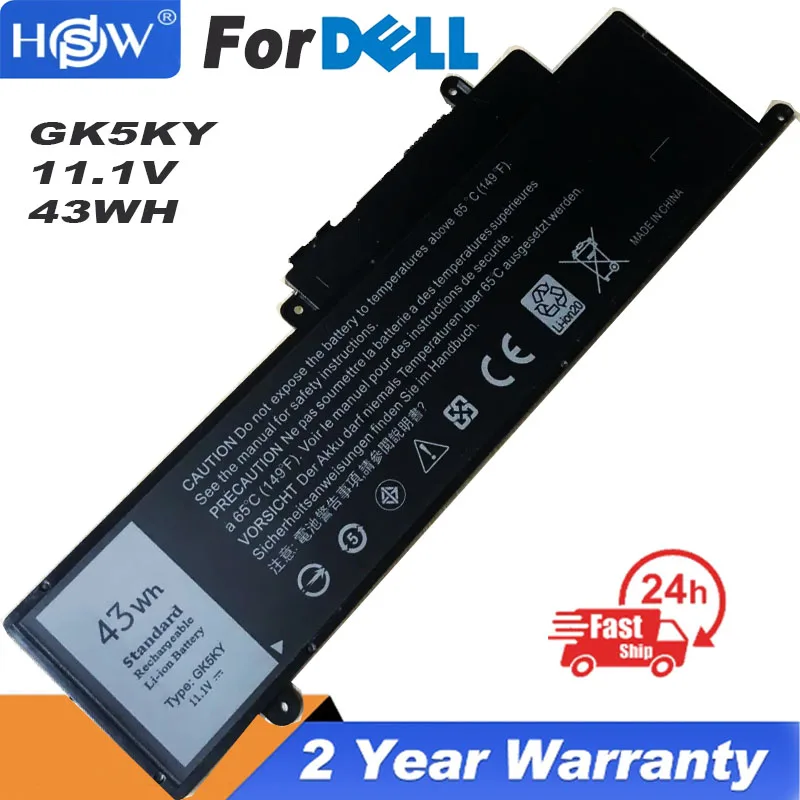 

NEW GK5KY Laptop Battery For DELL Inspiron 13" 7000 Series 7347 7348 7352 7353 7359 11" 3147 3148 15" 7558 04K8YH 43WH