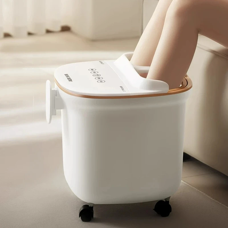 Heating Constant Temperature Automatic Deep Bucket Pedicure Spa Foot Bath Bucket Electric Massage Bath Foot Health Feet Massage