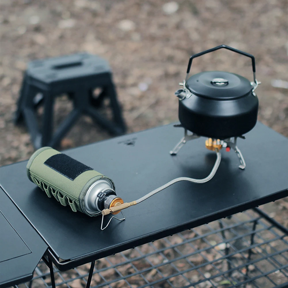 محول البيوتان مع قوس مستقر خرطوشة الغاز رئيس تحويل محول فوهة زجاجة نوع المدخلات المسمار نوع إخراج صمام ليندال