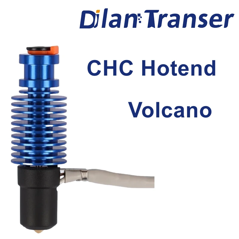 

Volcano CHC Hotend MAX 60 Вт Высокомощный CHC керамический нагревательный сердечник для быстрого нагрева или Ender 3 Volcano Hotend CR10