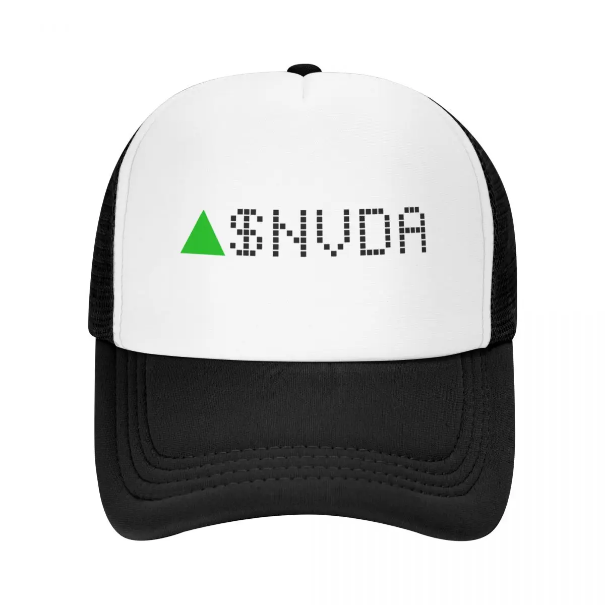 

NVIDIA Stock Ticker Green Baseball Cap Hat Man For The Sun golf hat genuine sun hat Women Hats Men's
