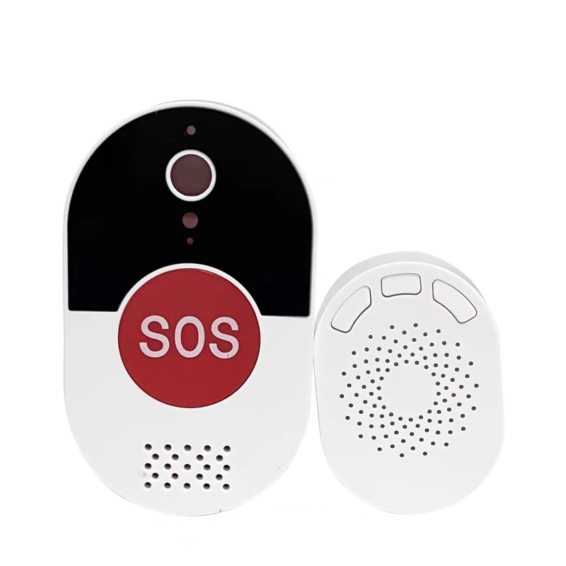 84x51x21mm Factory Wireless Emergency Alarm Switch Case Hospital Elderly Children Rescue One-Button SOS Call Plastic Enclosure