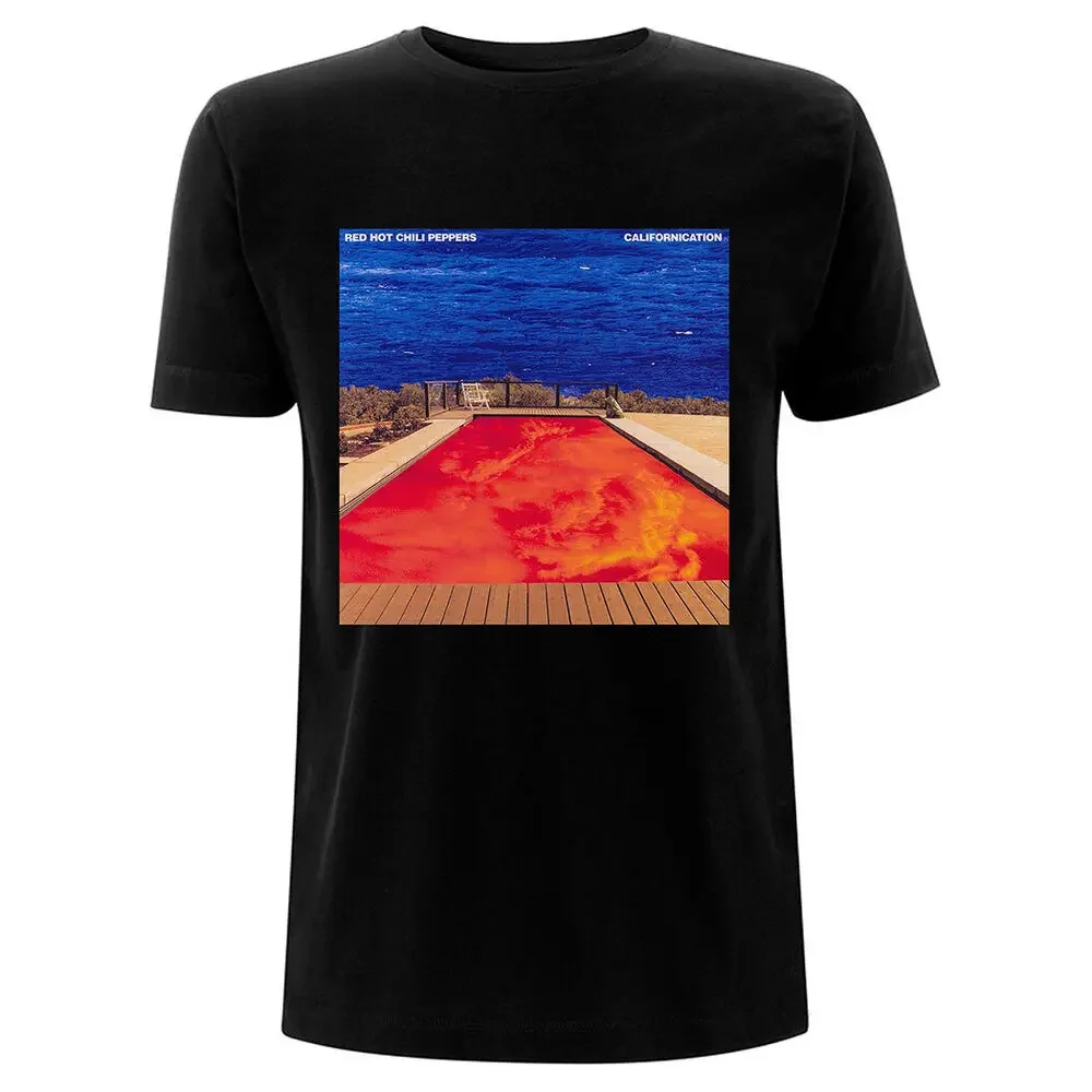 T-Shirt Californication Album Rock Black   T-shirts for Tees  tops Unisex Summer Short Sleeve