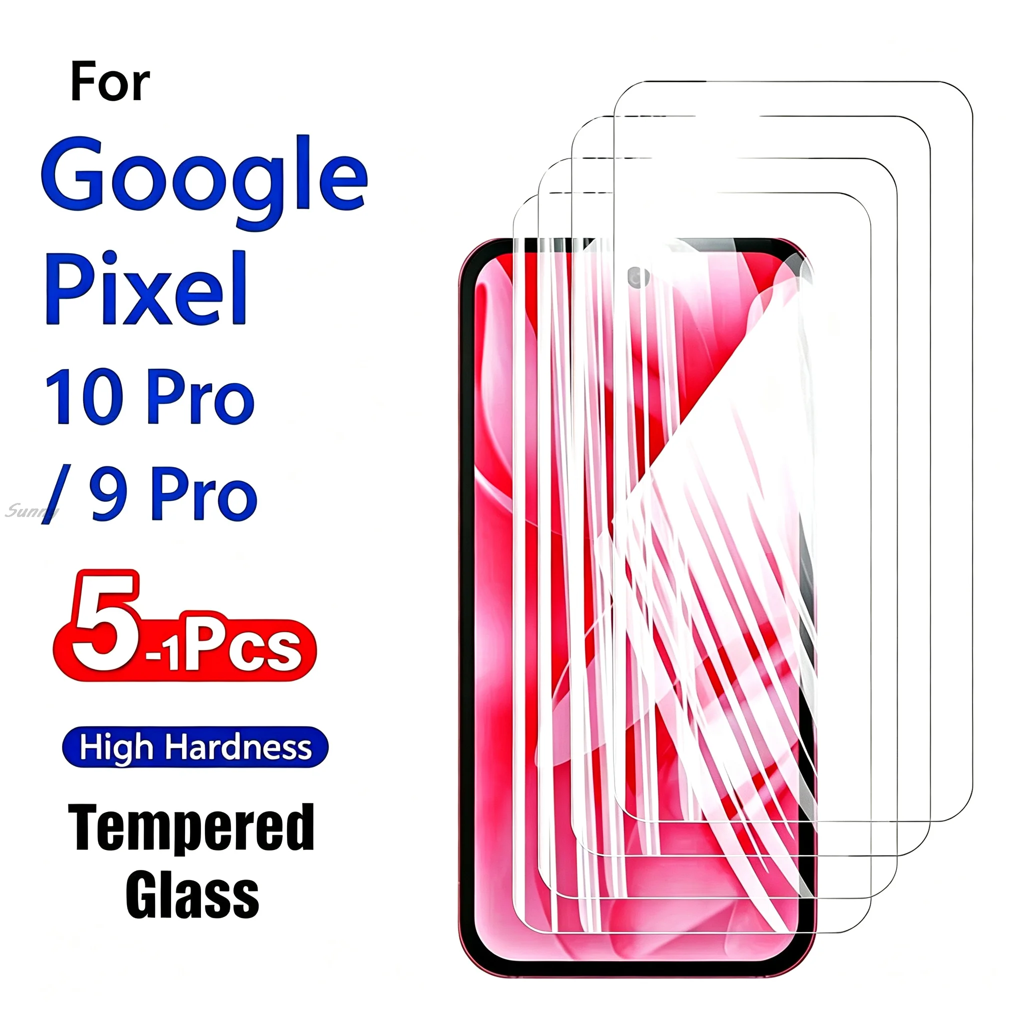 Full Cover Screen Protector For Google Pixel 9 10 Pro HD Protectve Film For Google Pixel 10 9 Anti-Scratch Tempered Glass Film