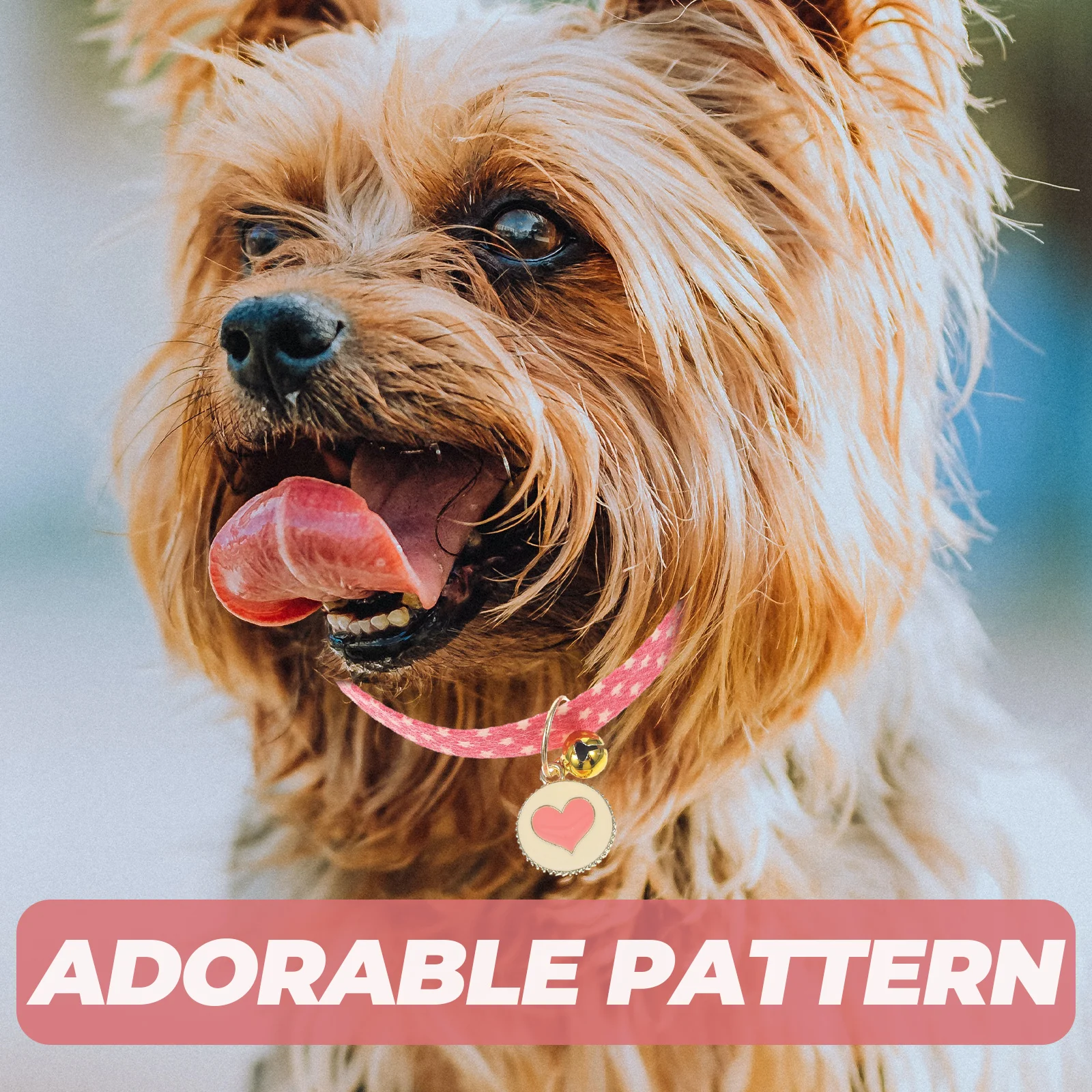 

Pet Collar Kitten Adjustable Cute Dog for Dogs Cat Cartoon Collars Cats Small Puppies Puppy Accessory