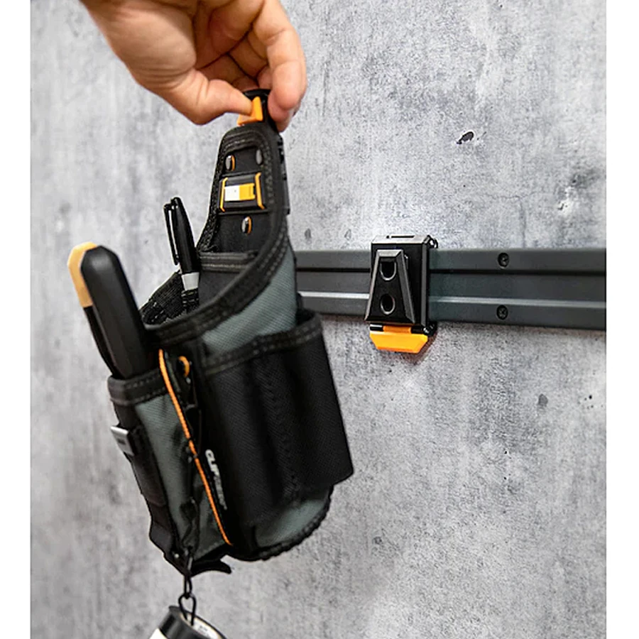 Imagem -06 - Toughbuilt Tb-ct150 Pcs Cliptech Hubs Fivela de Cinto Suporte Traseiro Adequado para Bolsa de Cintura Clipe de Fivela de Suspensão Rápida Acessórios