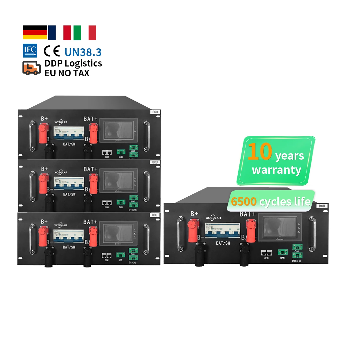 

Deep Cycle Lithium Ion Battery Pack 12v 48V 100Ah 150Ah 200Ah 300Ah Bluetooth IP65 Waterproof Energy Storage LiFePo4 Battery