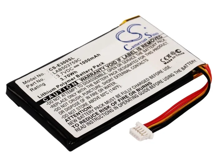 3.7V 1000mAh PDA, Pocket PC Battery LAB503759C for Toshiba Genio E300 E310 E330 E335 E340 E350 E355 +TOOL