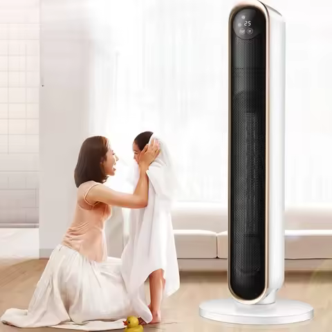 Heater Household Heater Energy-saving Vertical Dormitory Sun Small Fast Heating Hot Air Electric Heater Caloventor Eléctrico