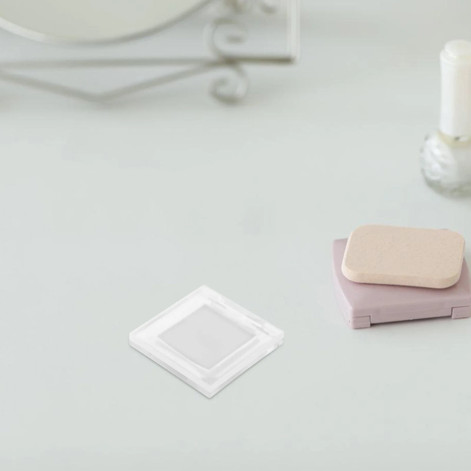 Palette di ombretti opachi monocolore Polvere liscia fine Alta pigmentazione Aspetto naturale Trucco occhi leggero e durevole