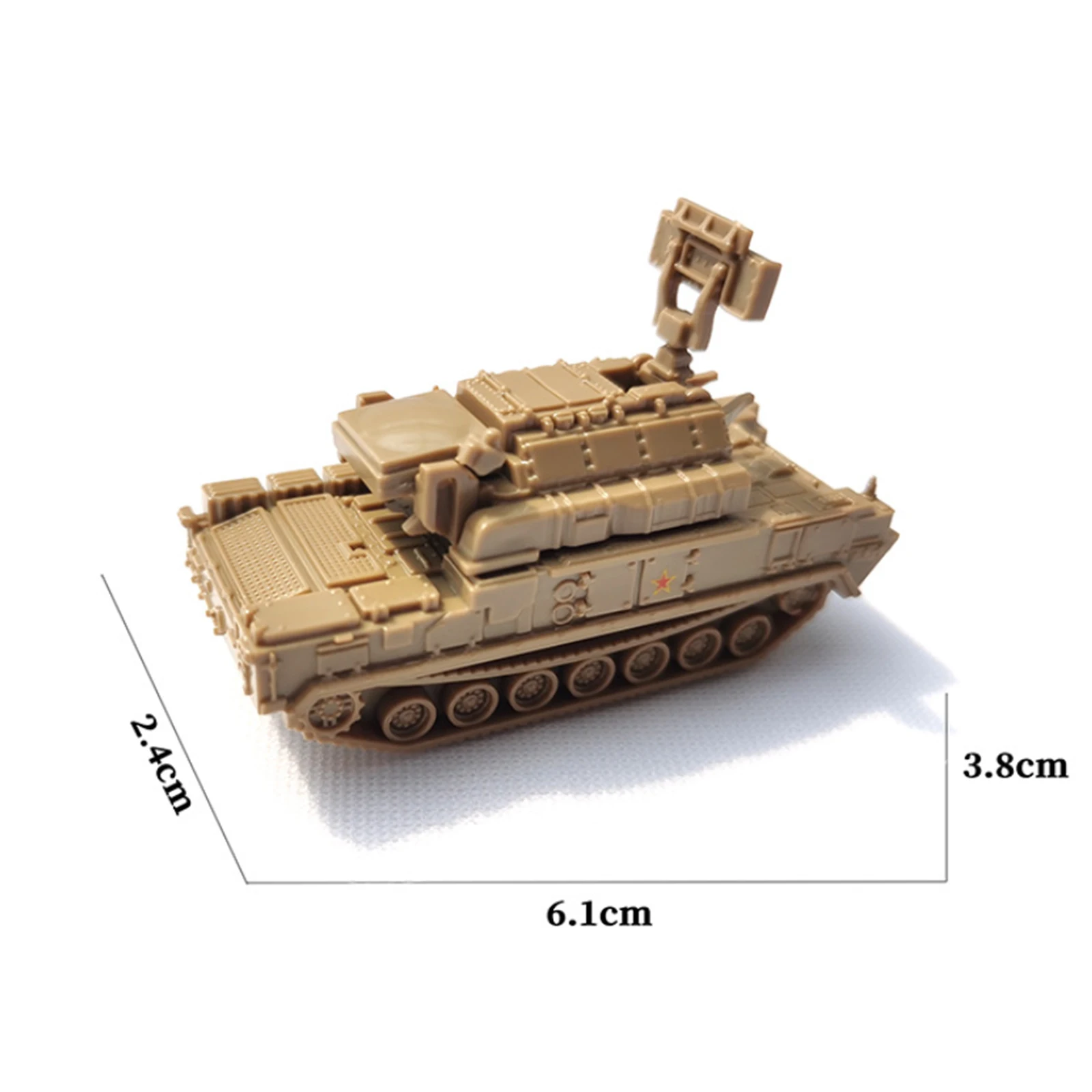 1/144 Puzzles Building Model Kits Education Toy Armored Tank Model Assembled Tank Model for Children Adults Collection Gift