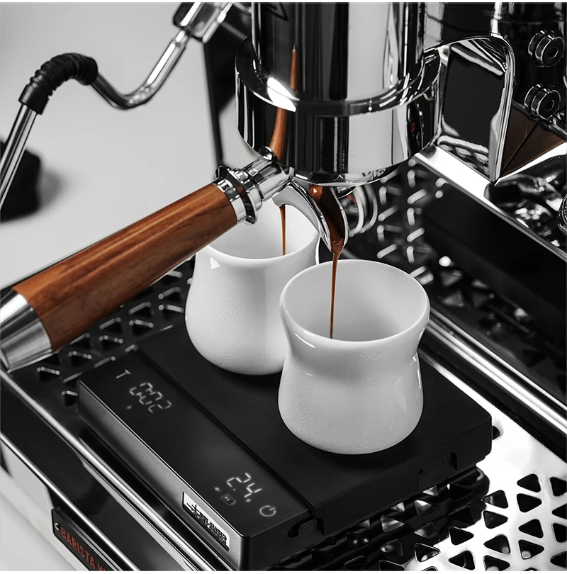 MHW-3BOMBER Cube Coffee Scale 3.0 Pro Max Digital Kitchen Coffee Scale High Precision Flow Rate Big Battery Coffee Accessories