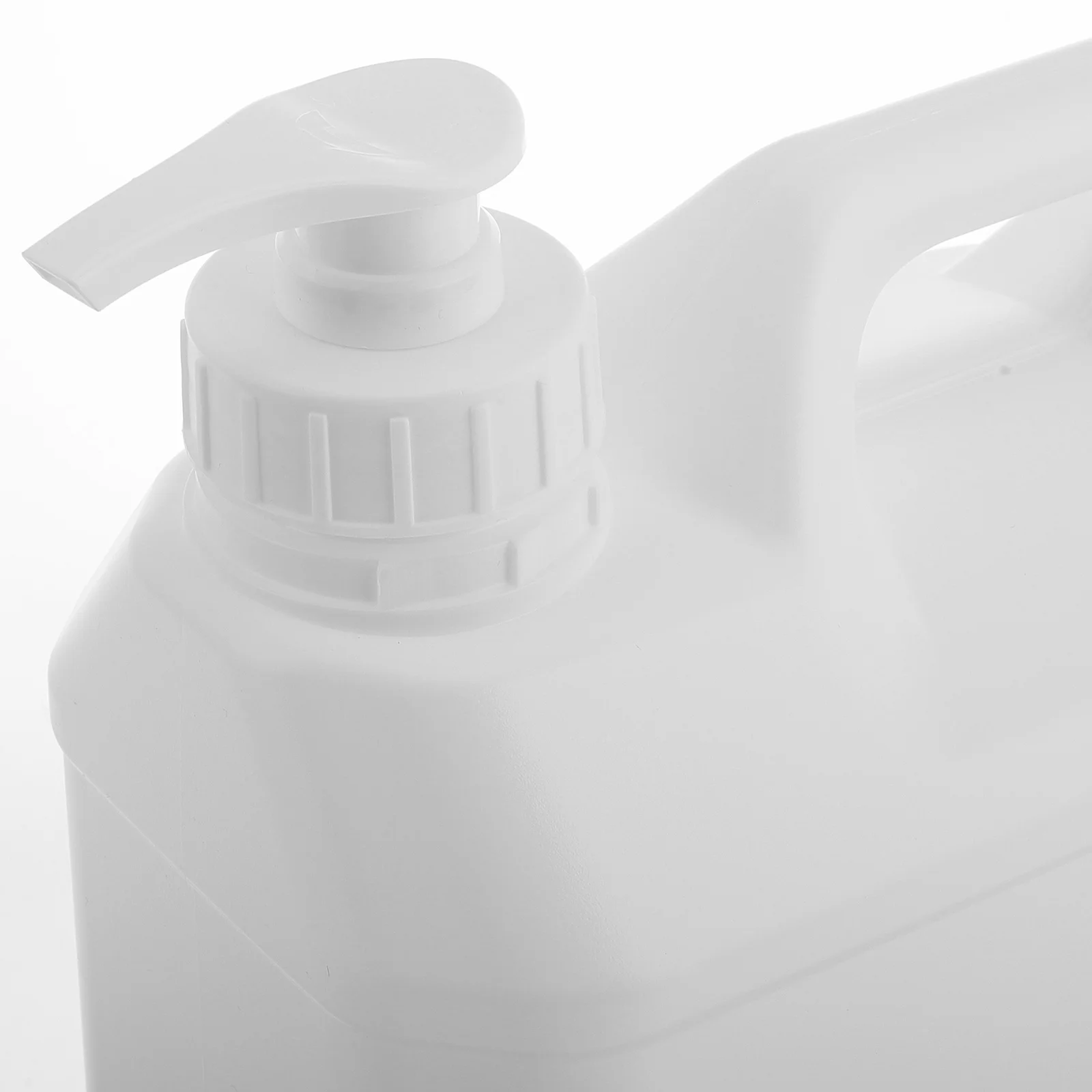 Dispensador de Gel de ducha recargable de 2L, jarra de plástico resistente con tapa de bomba para uso en el hogar, viajes, gimnasio, contenedor fácil de limpiar