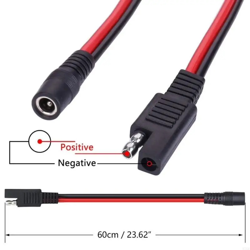 M76E Werkzeugloser SAE-auf-5521-Buchsenadapter für Solaranlagen – Detail 6