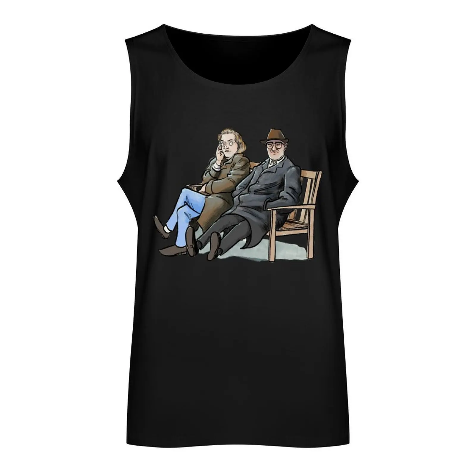 الجزء السفلي - تيشيرتات رياضية بدون أكمام "The Boys" للرجال ملابس صيفية بأكمام قصيرة