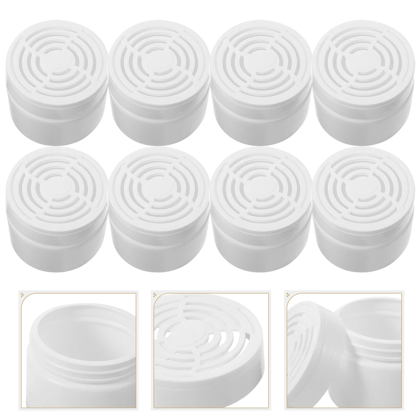 10 Pcs Aromatherapy Box Cream Deodorant Boxes Removal Case Bedroom Wardrobe Plastic for Travel