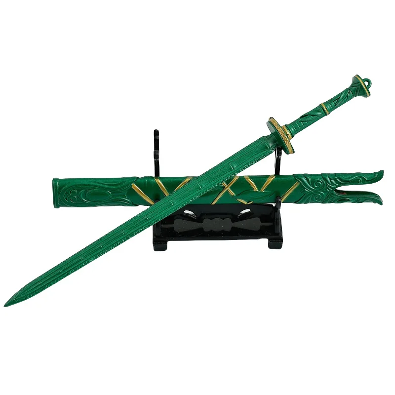 Man Cultivates Anime Game Peripheral Weapons Model "Qingzhu Fengyun Sword" 22cm High-End Decorative Item Birthday Gift Cos Props