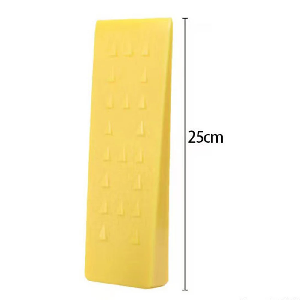 Heavy Duty Plastic Wood Felling Wedge 5/8/10 Inch For Chainsaw Logging Splitting Tree Cutting Tool Yellow