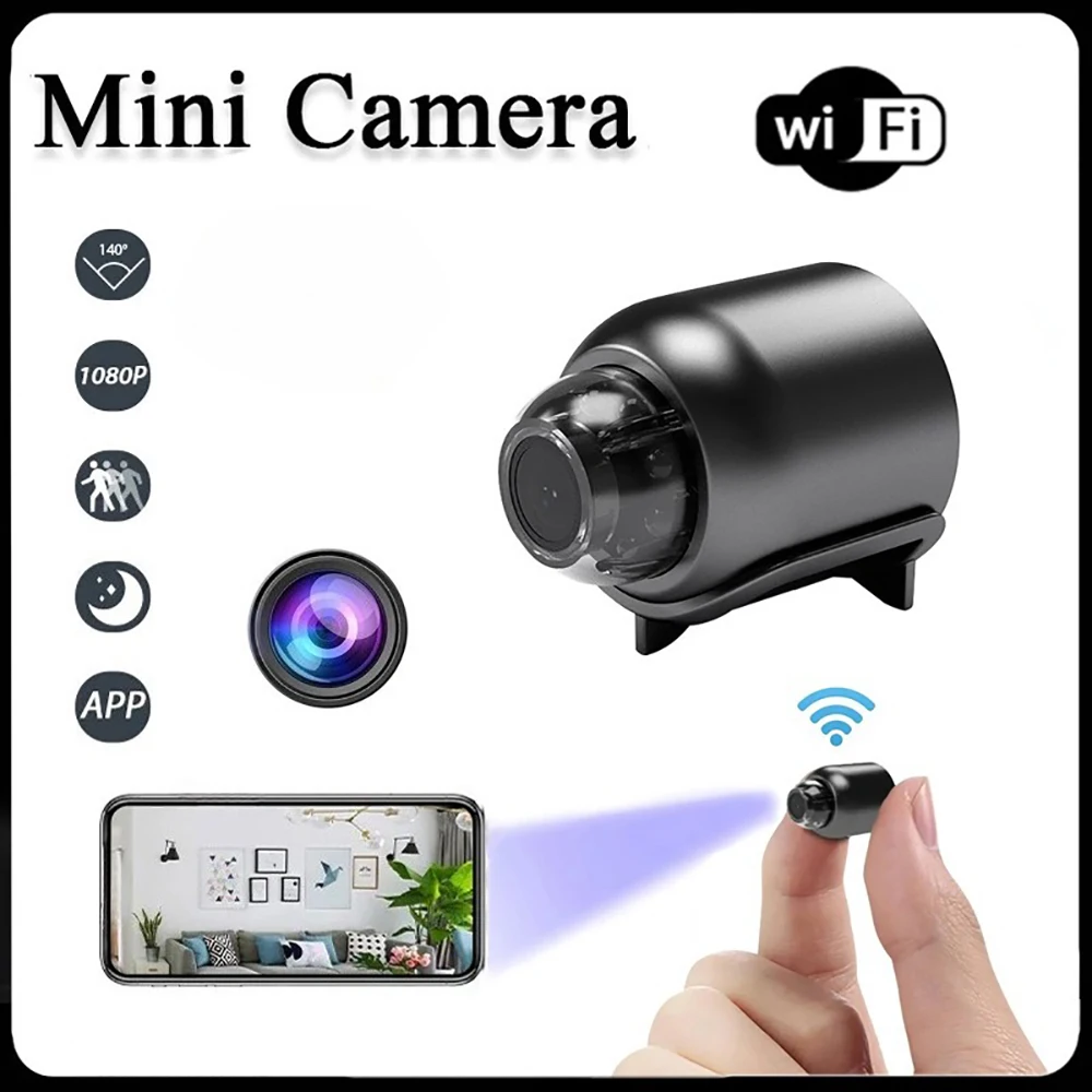 

NEW X5 Mini Camera HD1080P Lightweight Wireless WIFI Camera with Cyclic Recording Function Suitable for Outdoor Camping at Home