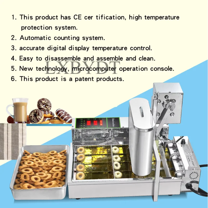 Donut Maker Mini - Automatyczna Elektryczna Maszyna do Robienia Pączków