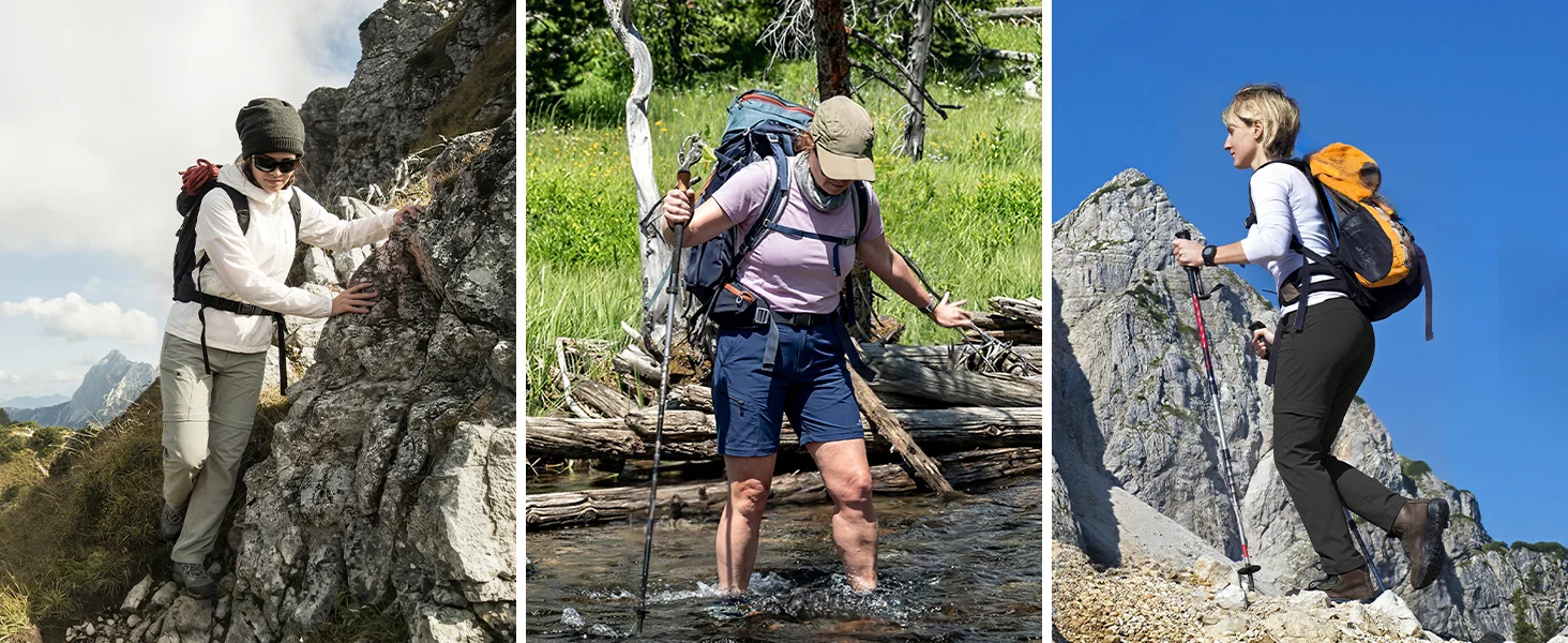 women&amp;#39;s convertible zip-off hiking pants