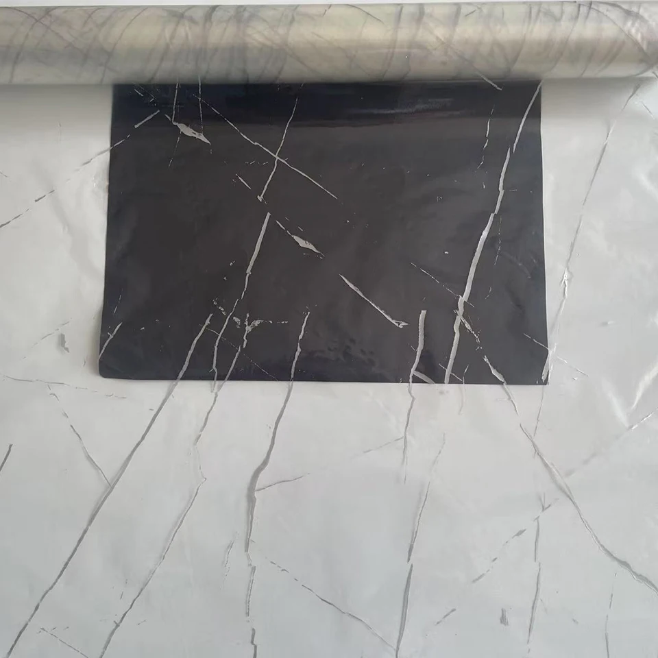 

White Marble Hydro Dip Film 0.5M Wide - PVA Water Transfer Decal for Car Interior DIY Wrap, Stone Pattern Vinyl 1461