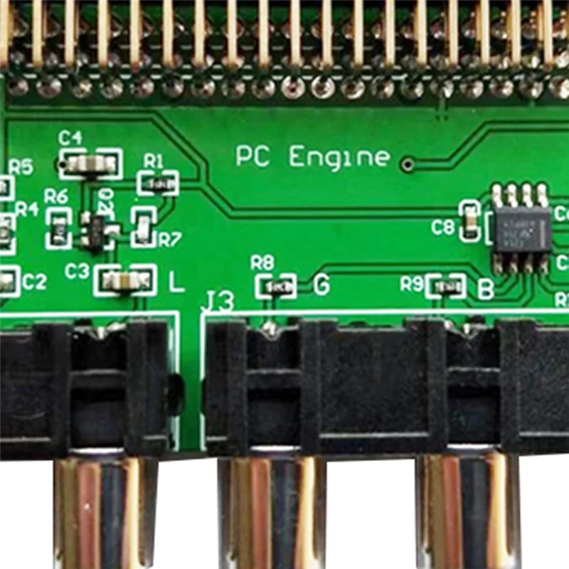 Support vidéo pour console de jeu Grafx, moteur PC, sortie de signal