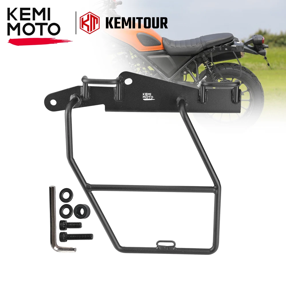 

KEMiMOTO Luggage Racks For Honda CL250 CL500 CL 250 500 2023-2024 Side Bag Mounting Bracket Saddle Bag Bracket Support Holder