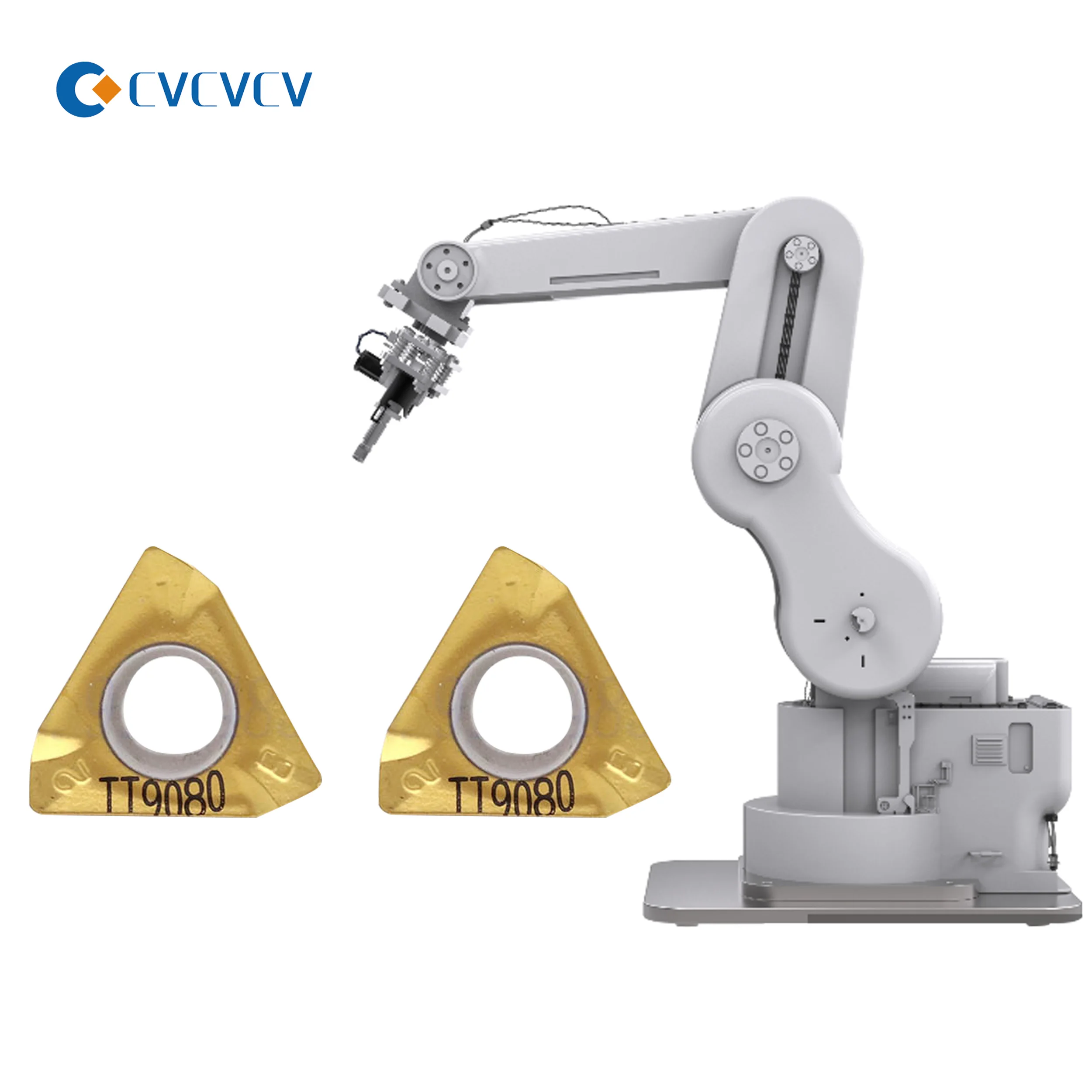 10Pcs 3PKT110408R-M TT9080 3PKT150508R-M CNC Lathe Original Milling Machining Tools 3PKT Carbide Inserts Cutting Stainless Steel