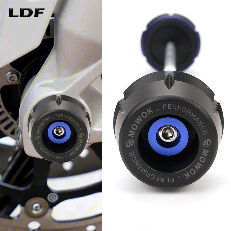 ตัวป้องกันล้อหน้ามอเตอร์ไซค์ แกนโช้คกันกระแทก สำหรับ BMW S1000R/RR S1000XR M1000R M1000RR M1000XR M1000 R RR XR S1000