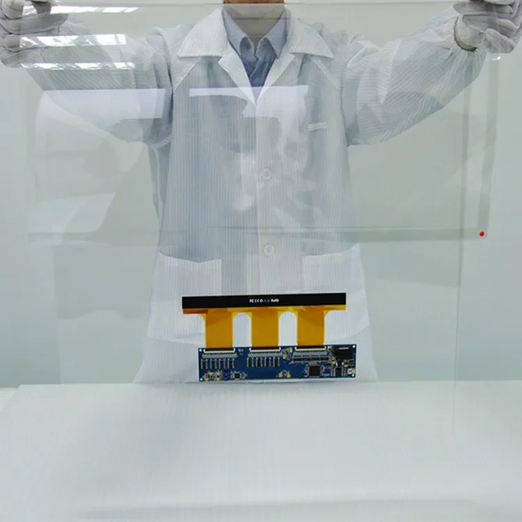 Em estoque folha transparente capacitiva da tela de toque do Lcd do filme do toque de 32 polegadas multi