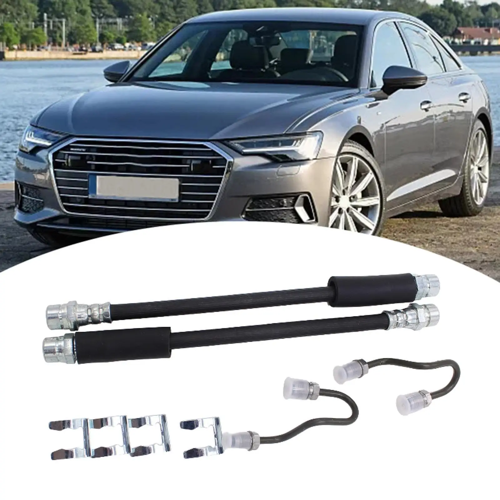 

Задний левый правый Тормозной Шланг клипсы для труб VW Golf MK5 MK6 Touran