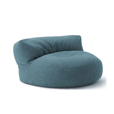 Indoor Soft Bean Bag Sofa Cover Durable Beanbag Chair Pouf  Living Room Furniture Indoor Round Bean Bag Sofas Beanbag Covers