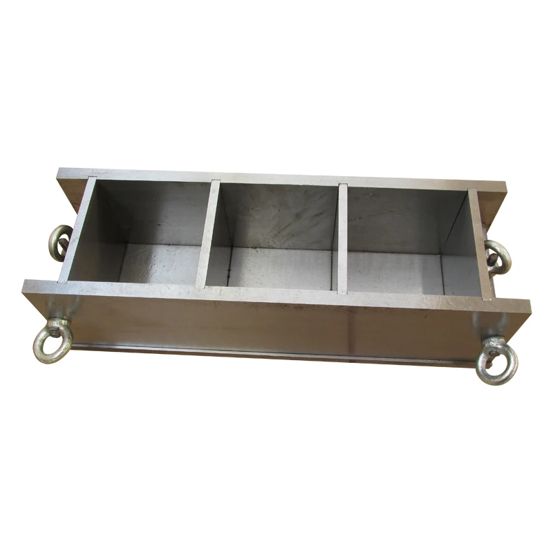 

50mm Steel 3-Cube Gang Mould for Mini Concrete Testing – Reusable Compression Specimen Mould, 1-Year Warranty