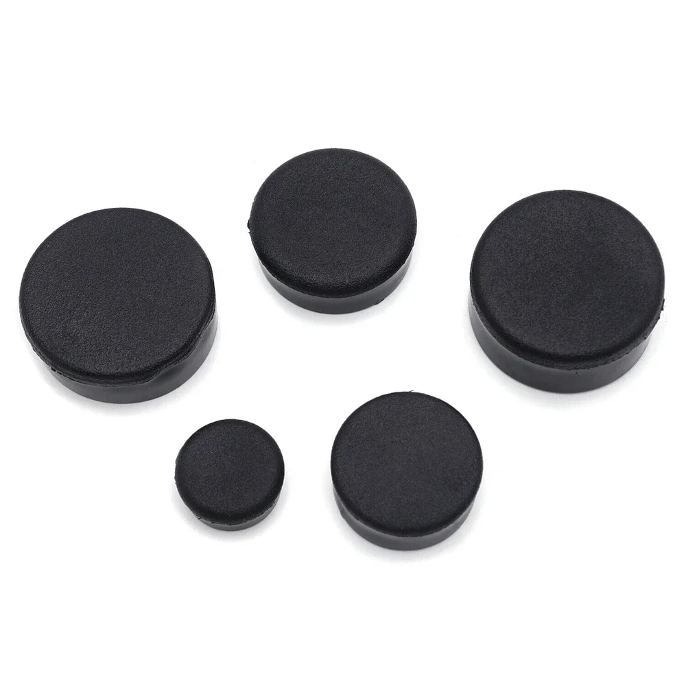 

5PCS Motorcycle Rubber Frame Plugs Set for 1999-2014 Suzuki GSX 1300R Hayabusa 99-14 Aftermarket Motorcycle Parts Black