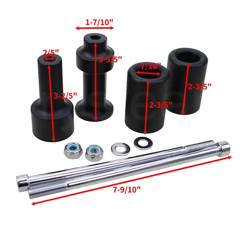 Motorcycle Accessories Frame Sliders Engine Falling Protection Set For Kawasaki Z1000 2003 2004 2005 2006 03 04 05 06