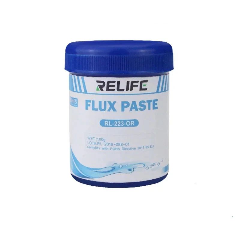 Imagem -03 - Relife- No-clean Rosin Solder Flux Paste Flux para Solda Smd Bga Led Pcb ic Cpu Reparação Eletrônica