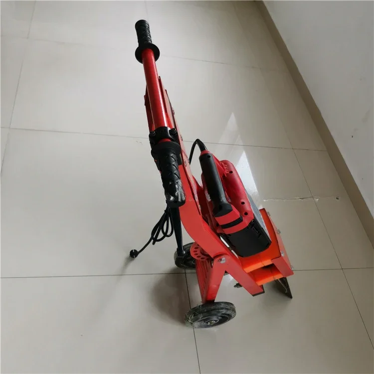 Hand-held electric pickaxe truck, ceramic tile electric pickaxe shovel, floor tile floor refurbishment machine, pig farm manure