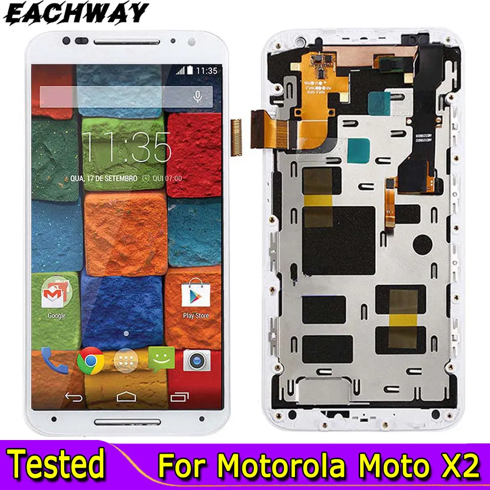 

AMOLED LCD For Motorola Moto X2 Display For Motorola Moto X2 LCD Display With Touch Screen Digitize Xt1092 Xt1095 Xt1097 LCD