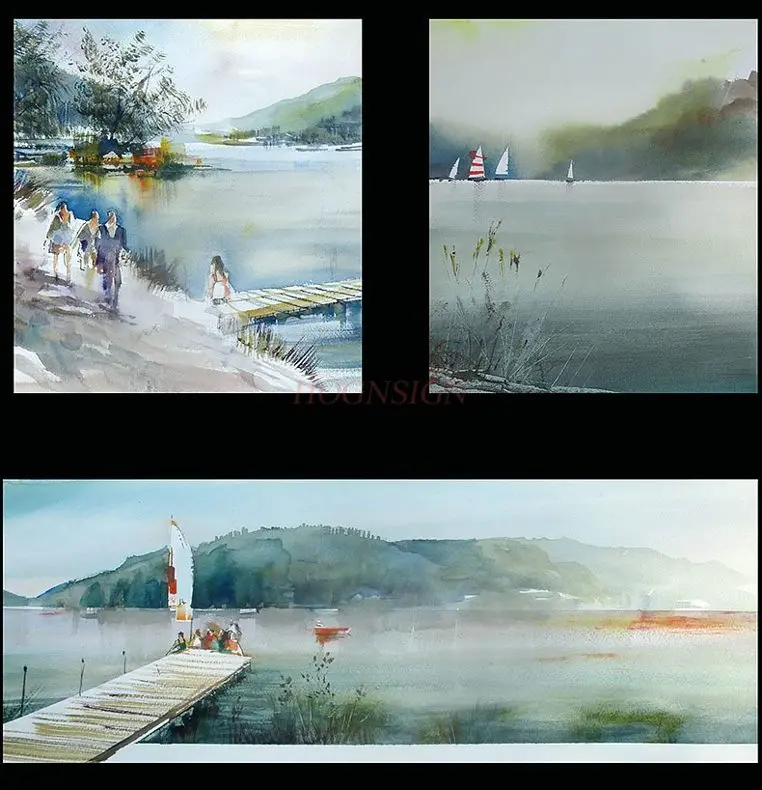 

1pcs Cotton watercolor book with four sides sealed with glue, medium thick and fine textured circle book