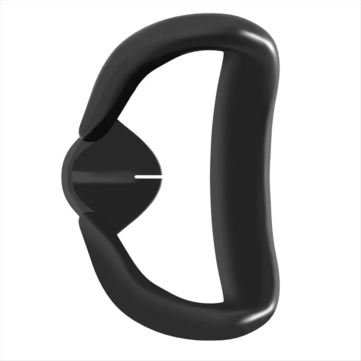 RECOMENDAR】Face Cushion Cover for 3 Face Pad with Lens Covers Protectors Washable VR Silicone Covers for VR Black