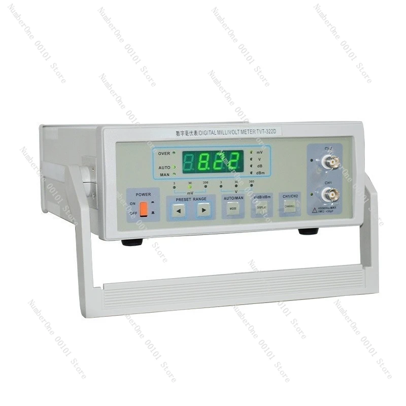 TVT-321 Single Needle Double Needle AC Millivolt Meter TVT-322D Digital Display Millivolt Meter Voltage Detection