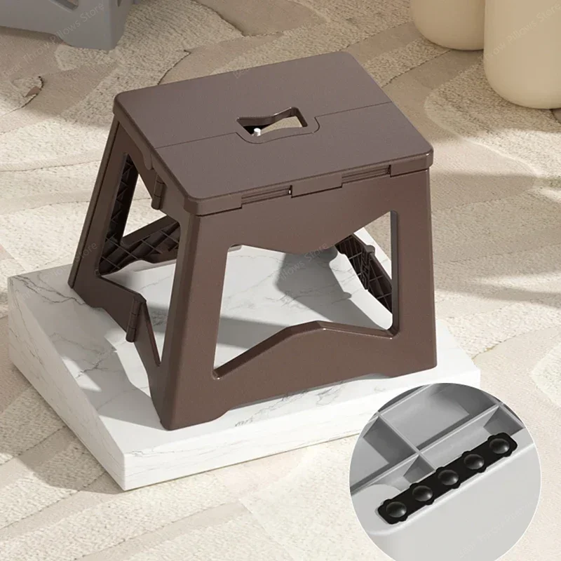 

Unique Modern Step Stool Relaxing Garden Bedroom Folding Foot Stool Portable Small Low Entryway Lazy Tabouret Patio Furniture