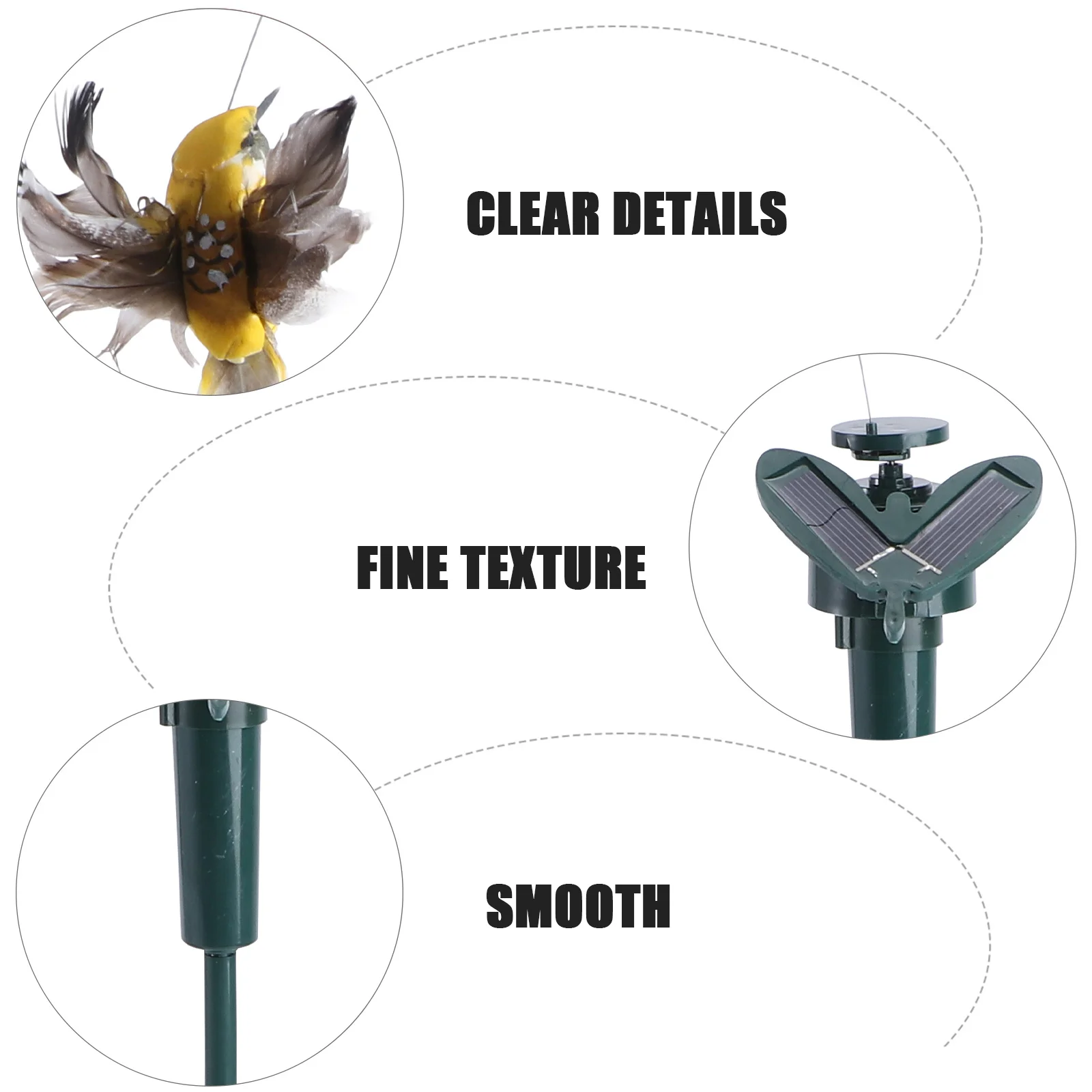 

Solar Powered Flying Butterfly Simulation Craft For Garden Decor Outdoor Green Plant Ornaments Flowerpot Vase Decor Gardening