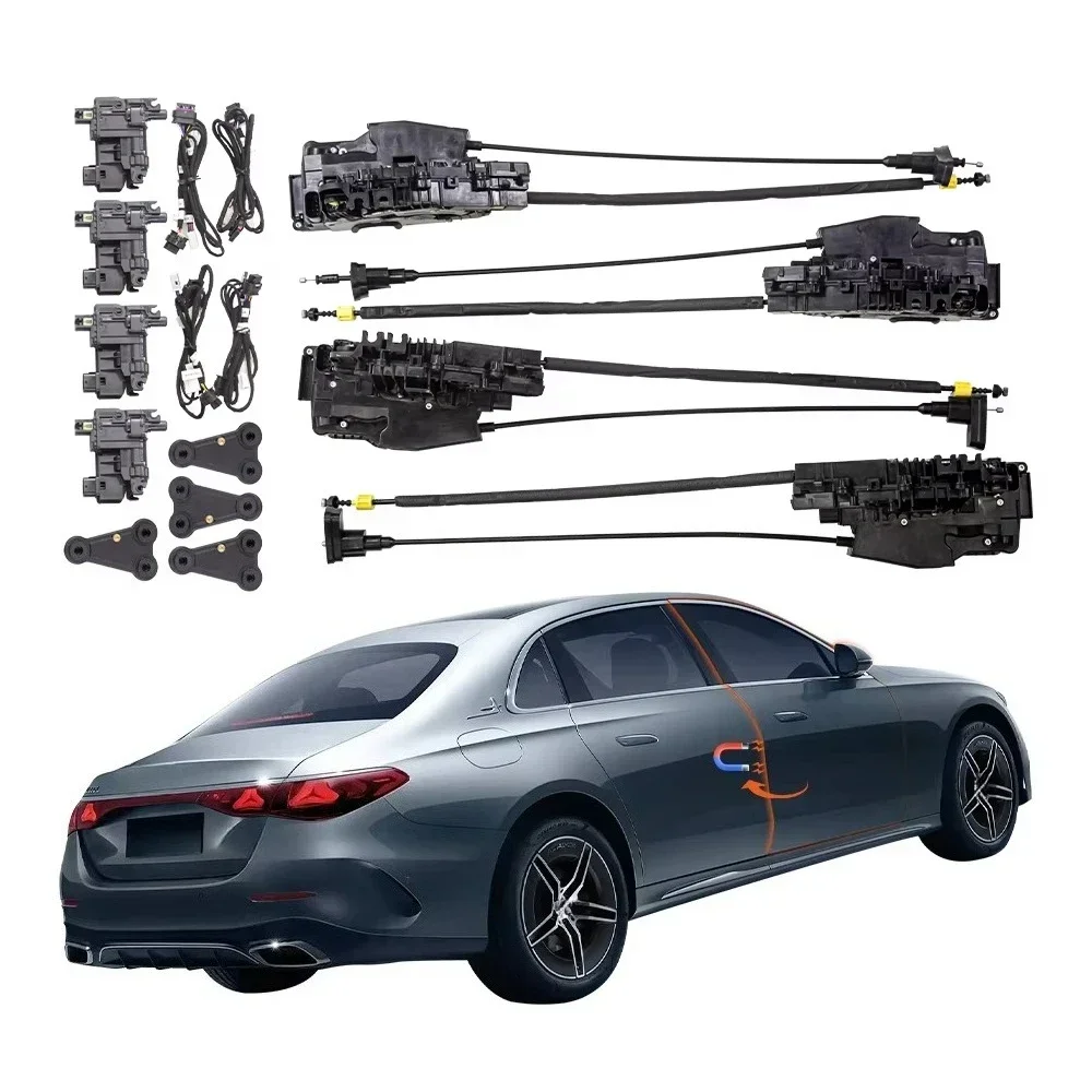 

Automatic Power Lock Soft Close Door Electric Suction Waterproof IPX6 Closer for Benz E-Class Cars Condition New