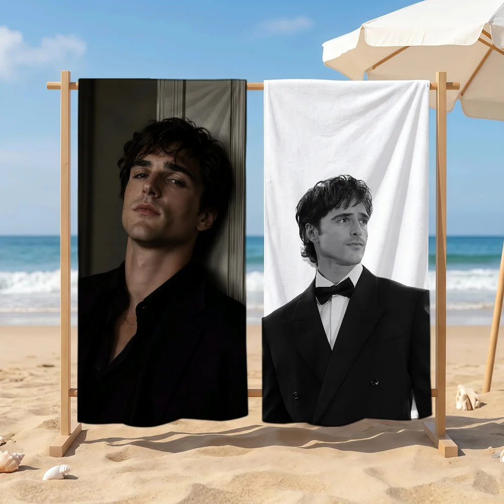 Actor Jacob Elordi Towel Sports Quick Dry Travel Camping Sandproof Soft Light Large Beach Towel