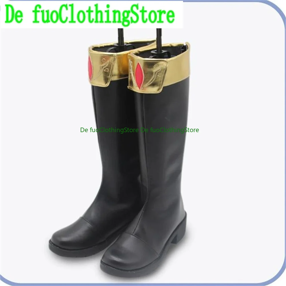 

Defuo Ohsama Sentai King Ohger Cosplay Shoes Boots Game Anime Party Halloween Chritmas Shoes