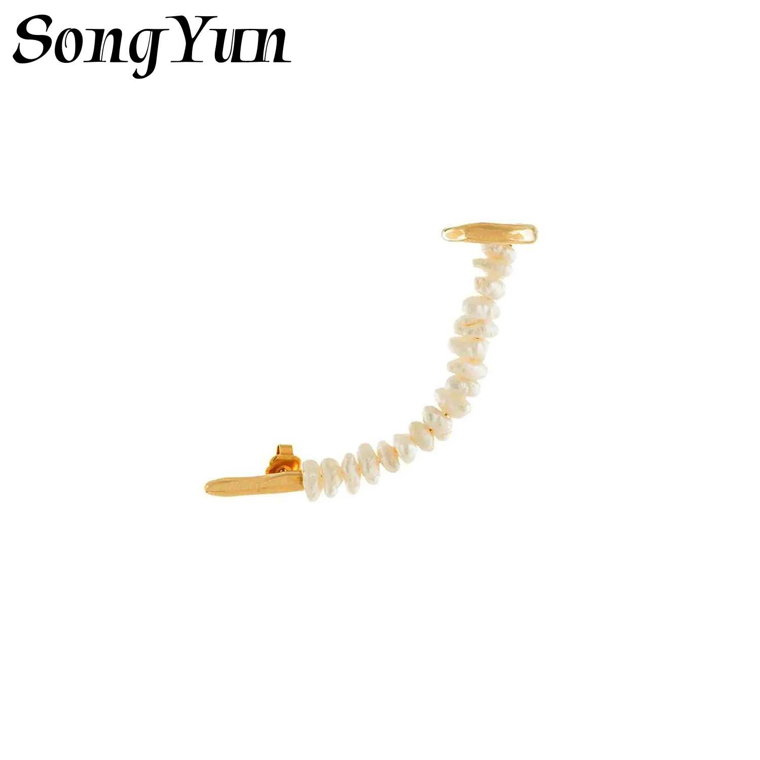 

SongYun Jewelry MHT Quality Brass Stud Earrings Dangle CZ 7A Zircon Bridesmaid Gift Statement Jewelry Women Earring Jewelry